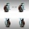 Service Caster 6 Inch Stainless Steel Polyurethane Caster Set with 2 Brakes/Swivel Lock 2 Rigid SCC-SS30S620-PPUR-TLB-BSL-2-R-2 - alternate 1